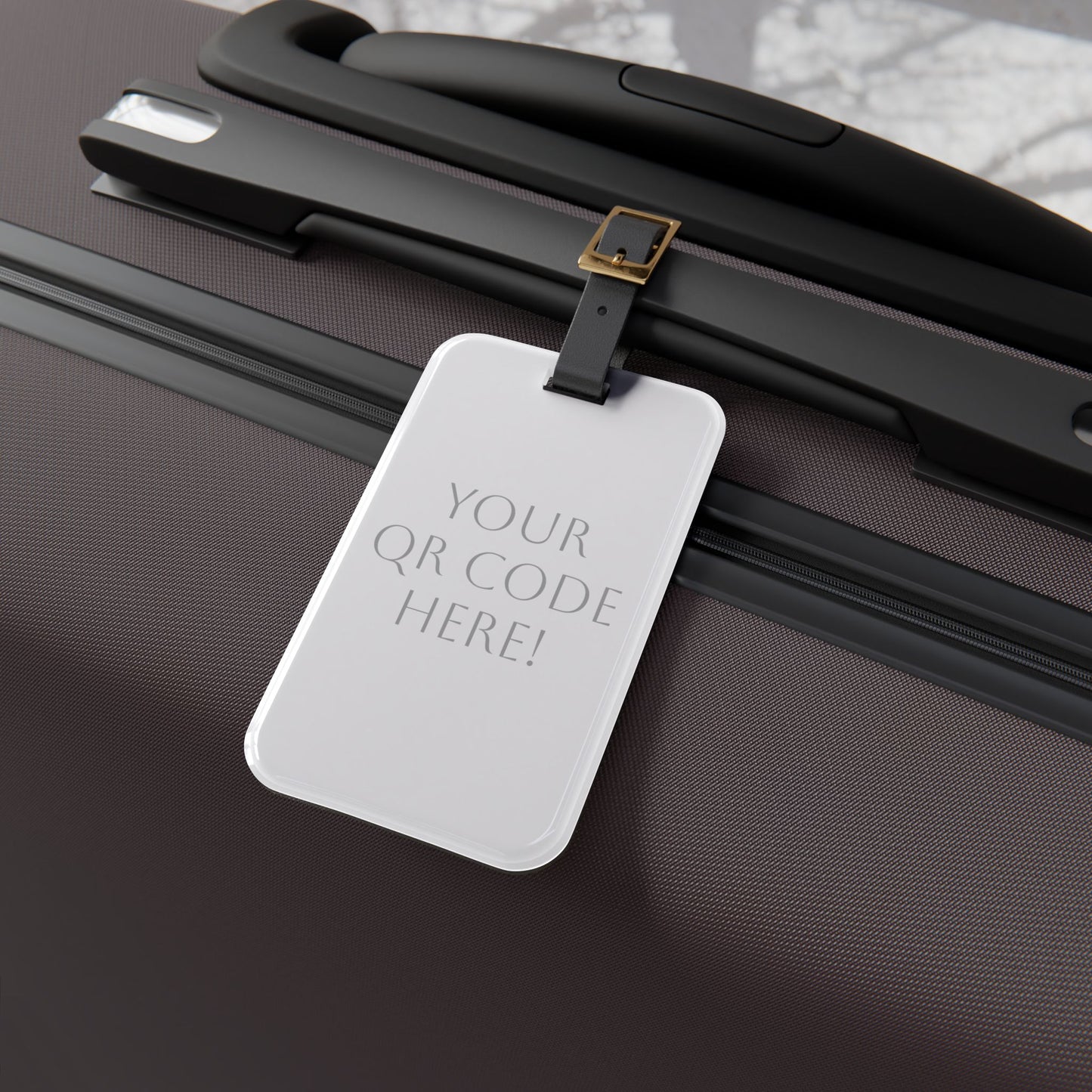 Luggage Tag with Your QR Code