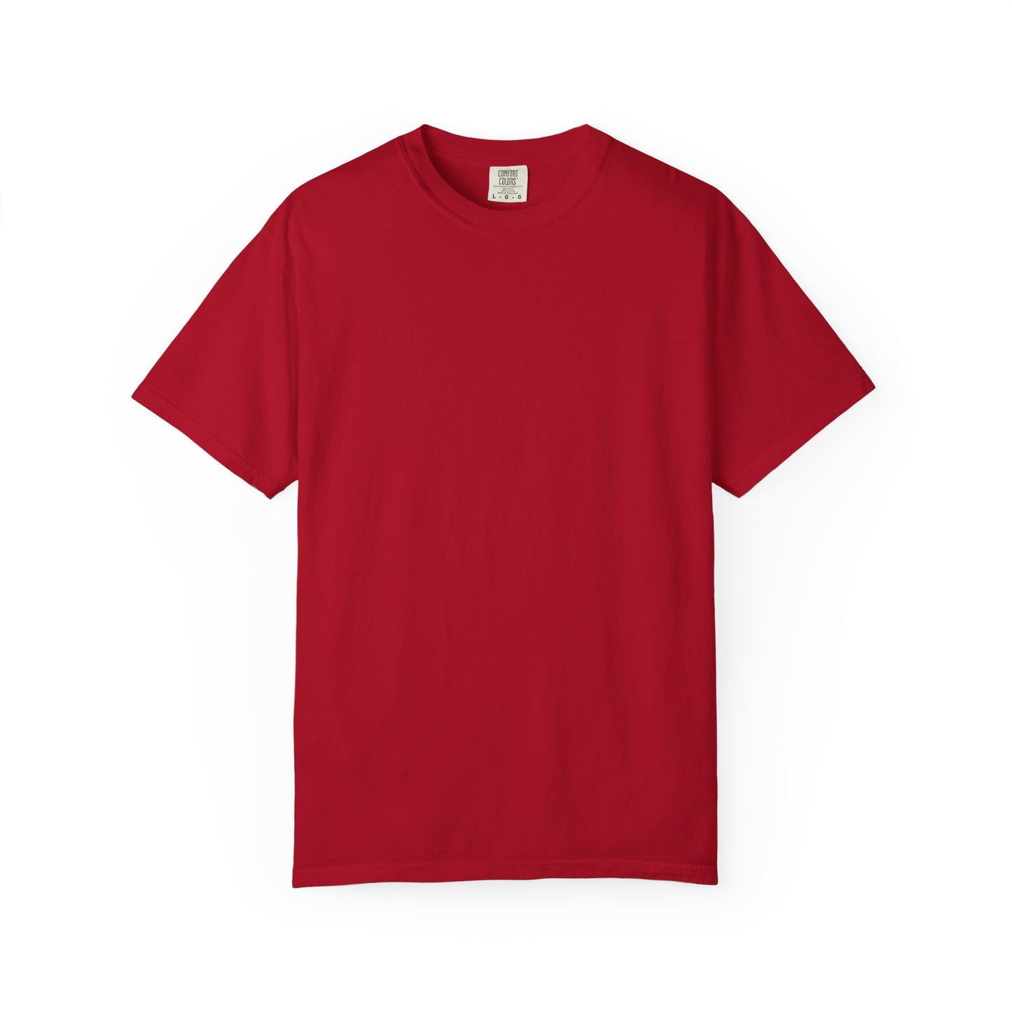 Relaxed Unisex Garment-Dyed T-shirt with your QR Code on BACK