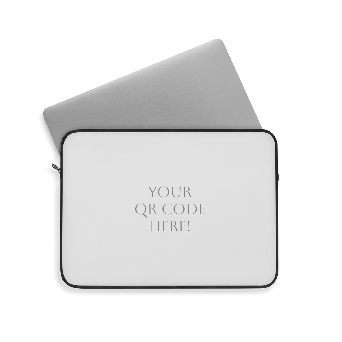 Laptop Sleeve with Custom QR Code