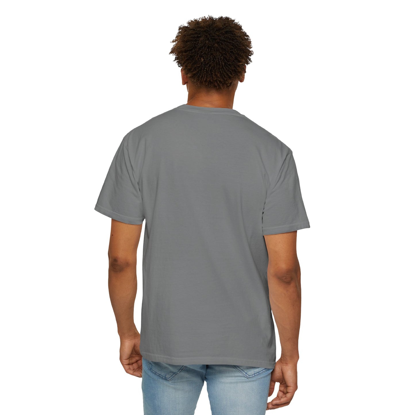 Relaxed Unisex Garment-Dyed T-shirt with your QR Code on BACK