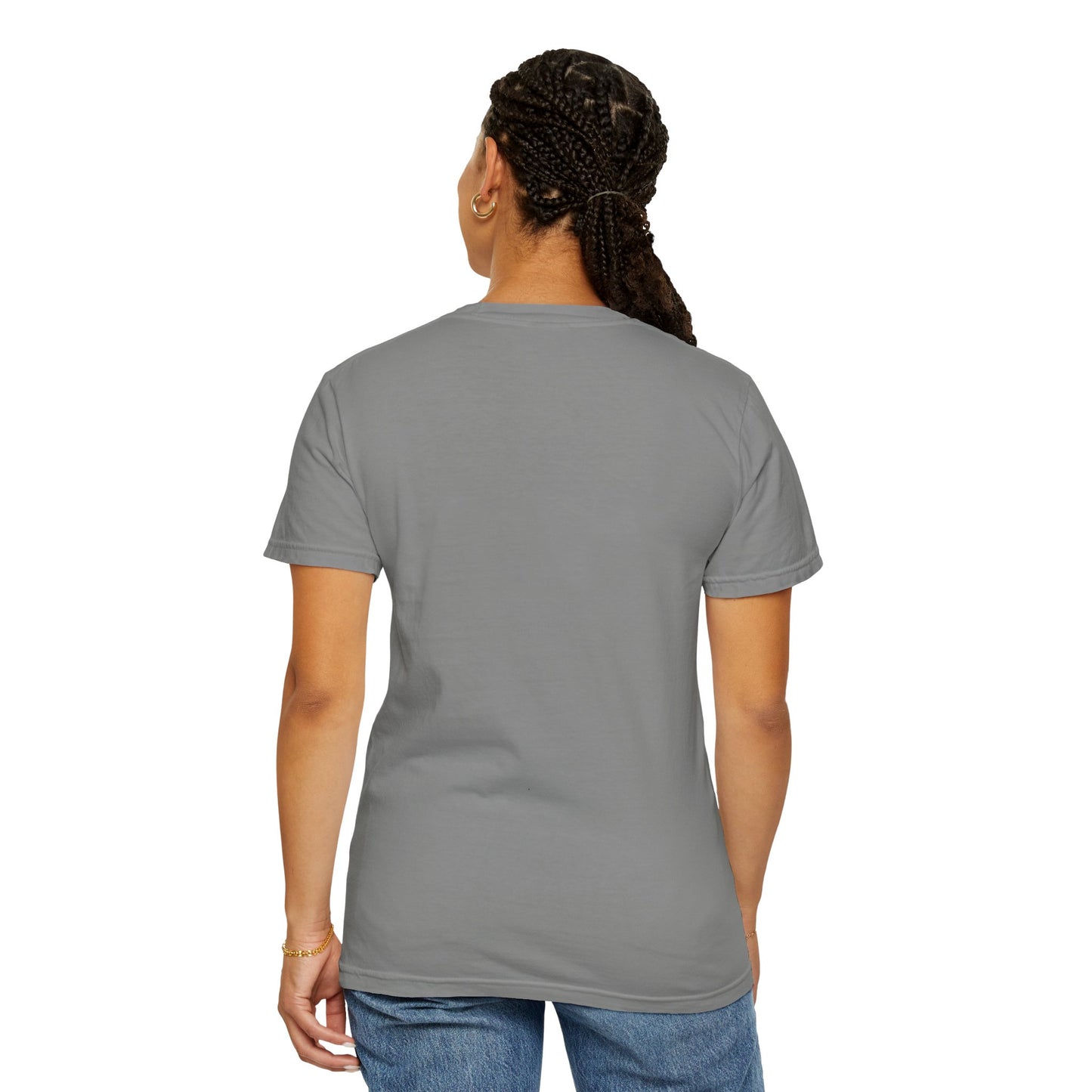 Relaxed Unisex Garment-Dyed T-shirt with your QR Code on BACK