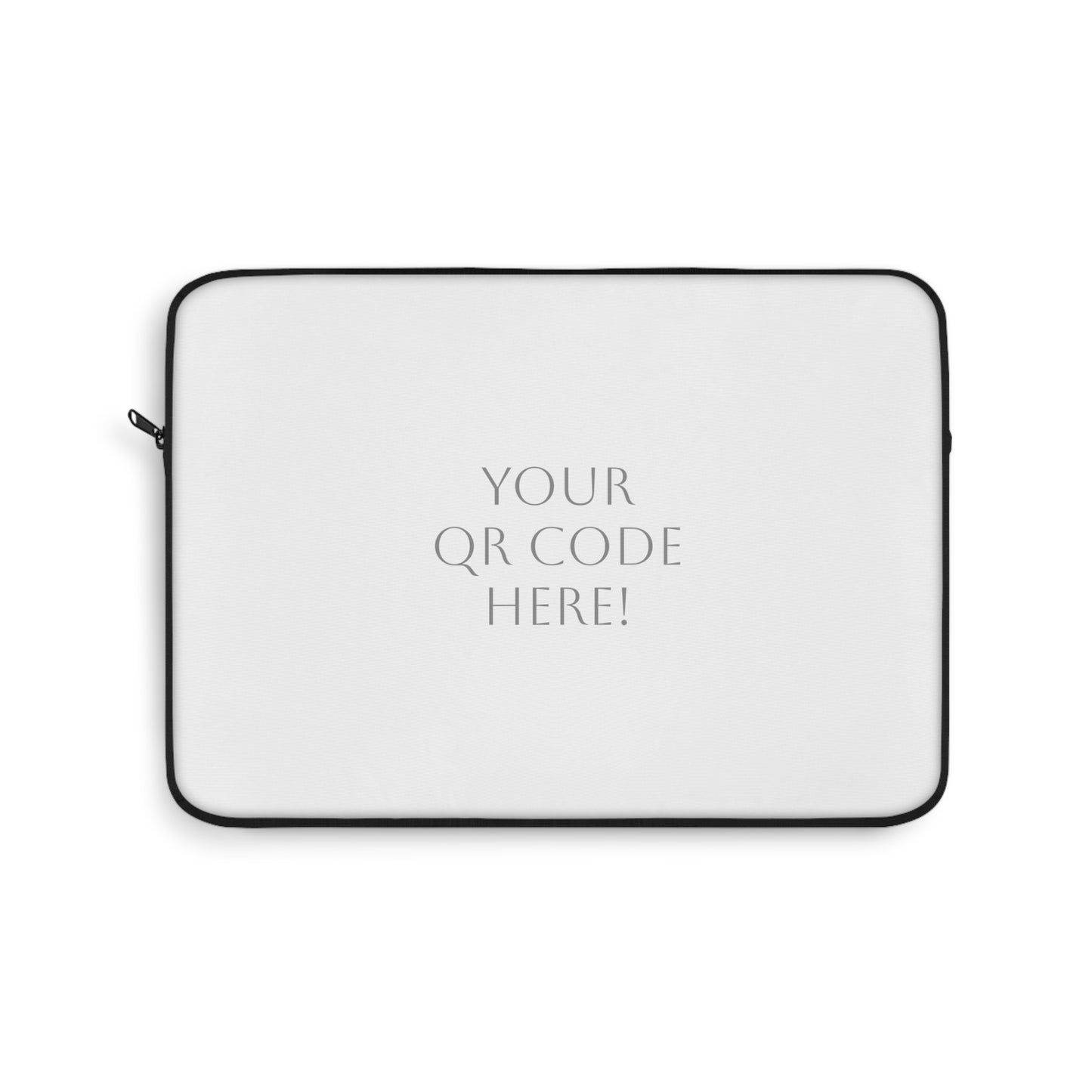 Laptop Sleeve with Custom QR Code