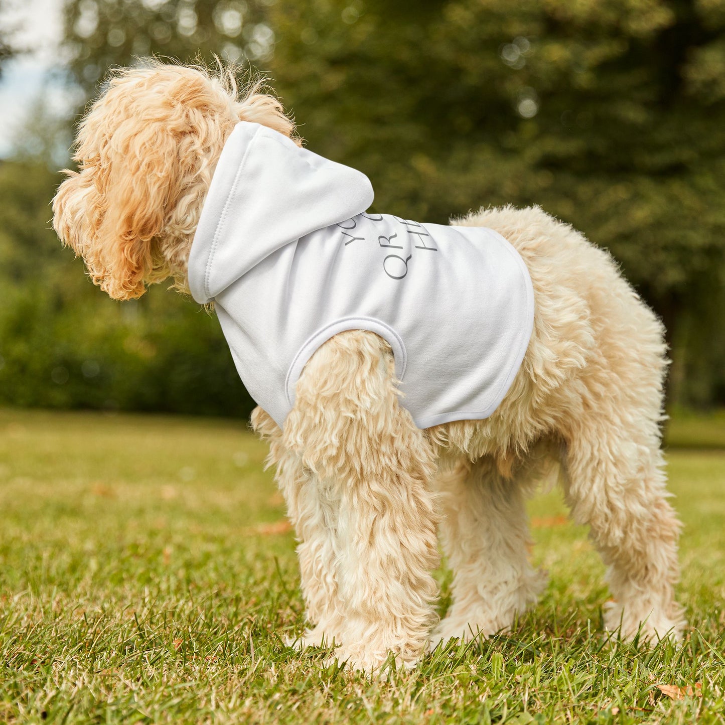 Pet Hoodie with QR Code