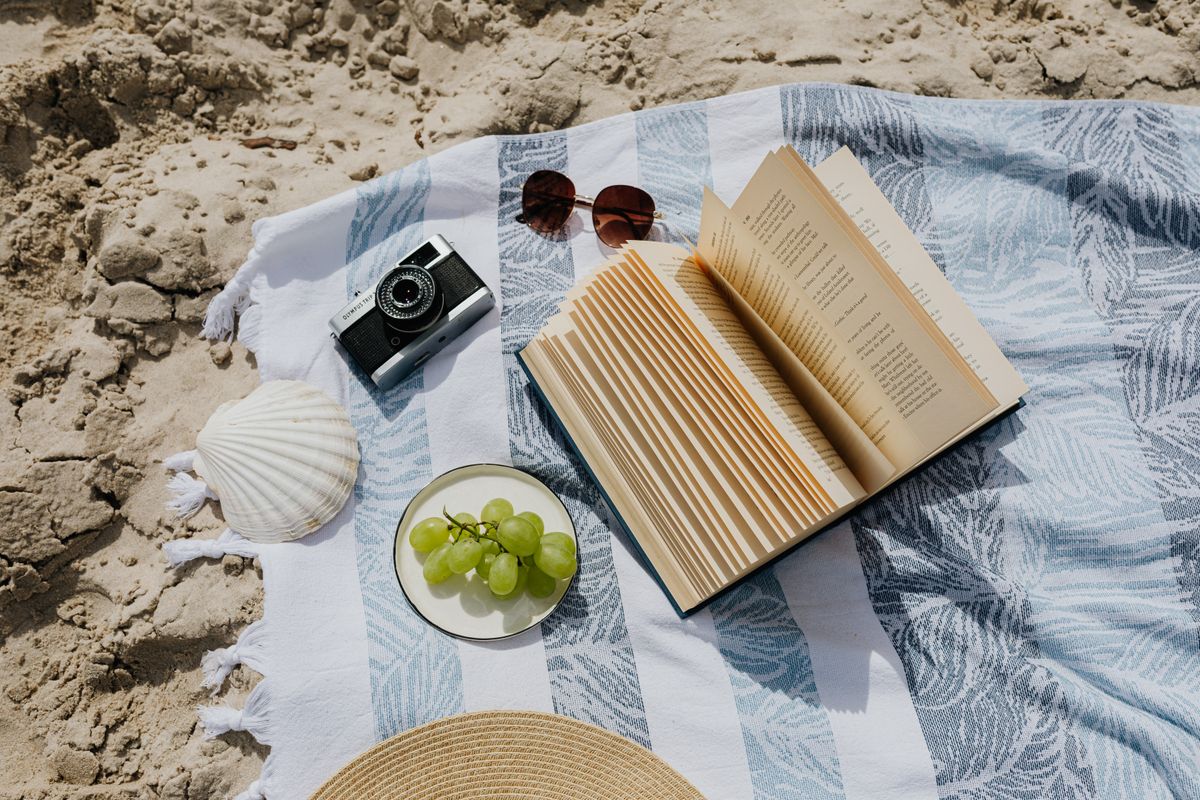 Beach Towel with Your QR Code