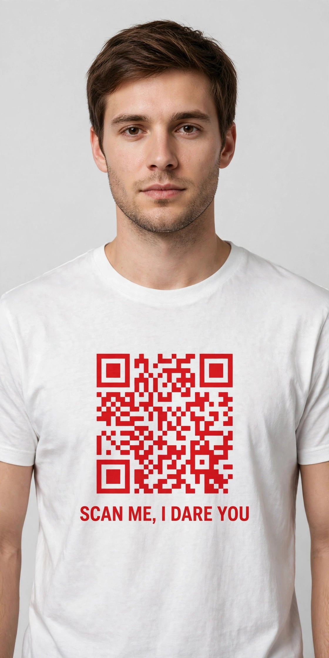 T-Shirt with Your QR Code